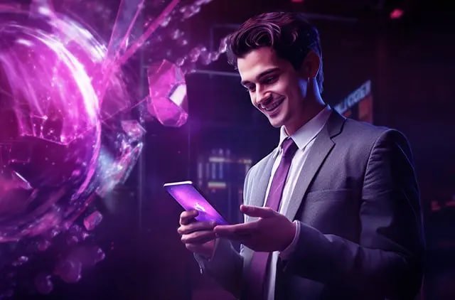 Ilustrasi pengguna mengakses FAQ dengan informasi terstruktur pada platform hebat303